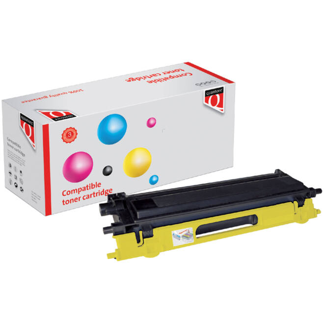 Tonercartridge Quantore alternatief tbv Brother TN-135 geel