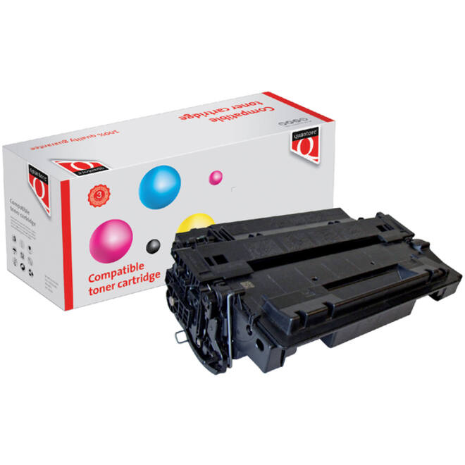 Tonercartridge Quantore alternatief tbv HP CE255A 55A zwart