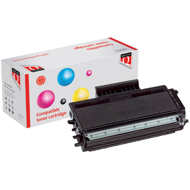 Toner Quantore alternatief tbv Brother TN-3130BK zwart