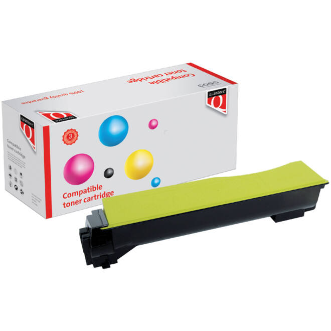 Toner Quantore alternatief tbv Kyocera TK-540Y geel