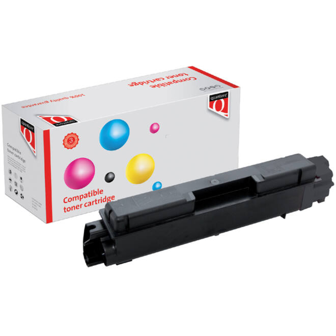 Toner Quantore alternatief tbv Kyocera TK-580K zwart
