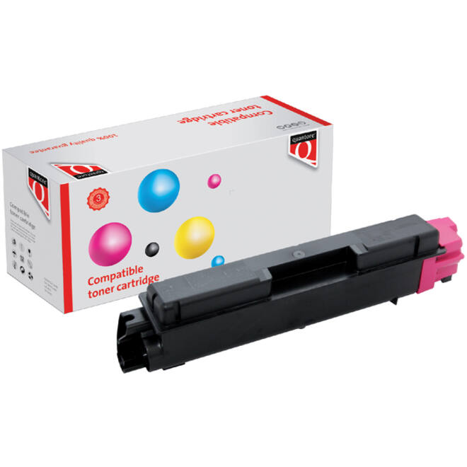 Toner Quantore alternatief tbv Kyocera TK-580M rood