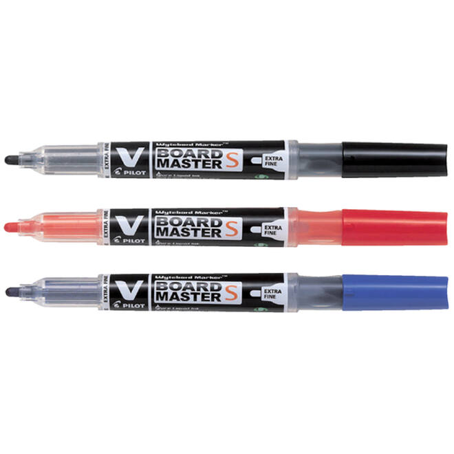 Viltstift Pilot whiteboard rond extra fijn blauw