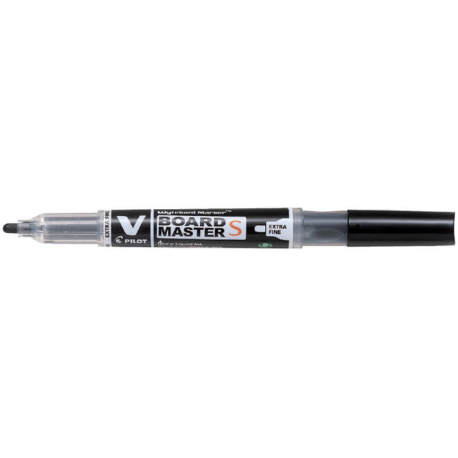 Viltstift Pilot whiteboard rond extra fijn zwart