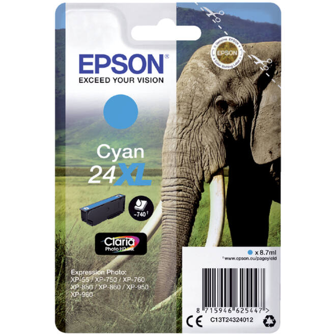 Inktcartridge Epson 24XL T2432 blauw