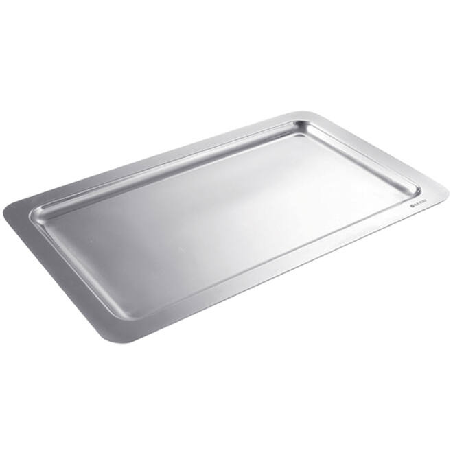 Plateau RVS tbv roomstel 199x150mm