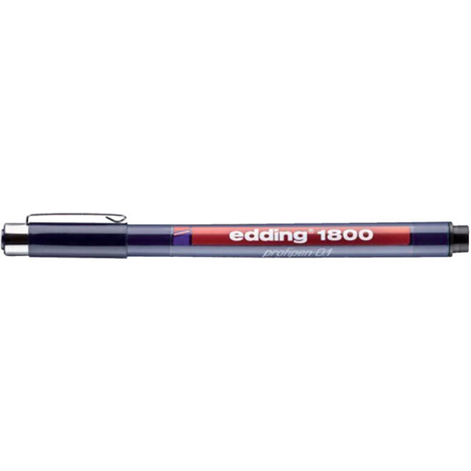 Fineliner edding 1800 0.25mm zwart