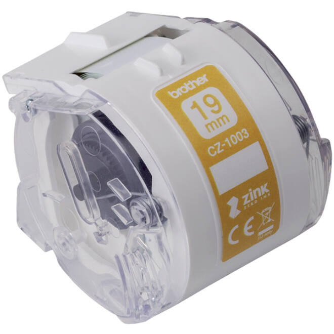 Etiket Brother CZ-1003 19mmX5m kleur opdruk