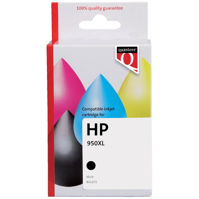 Inktcartridge Quantore alternatief tbv HP CN045AE 950XL zwart