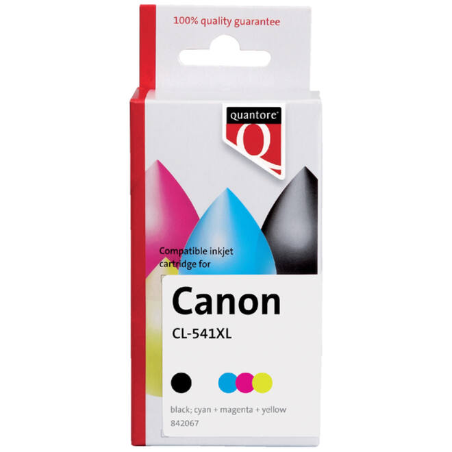 Inktcartridge Quantore alternatief tbv Canon CL-541XL kleur HC