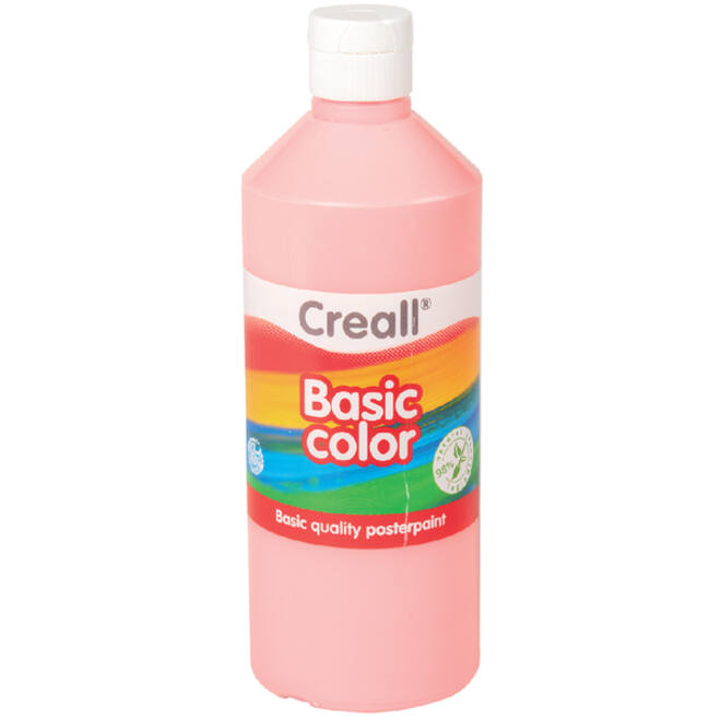 Plakkaatverf Creall basic roze 500ml