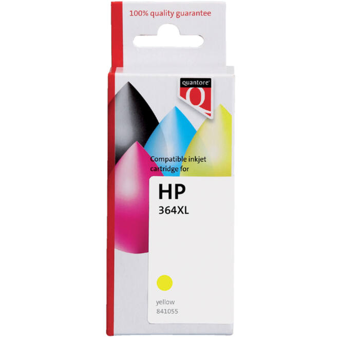 Inktcartridge Quantore alternatief tbv HP CB325A 364XL geel