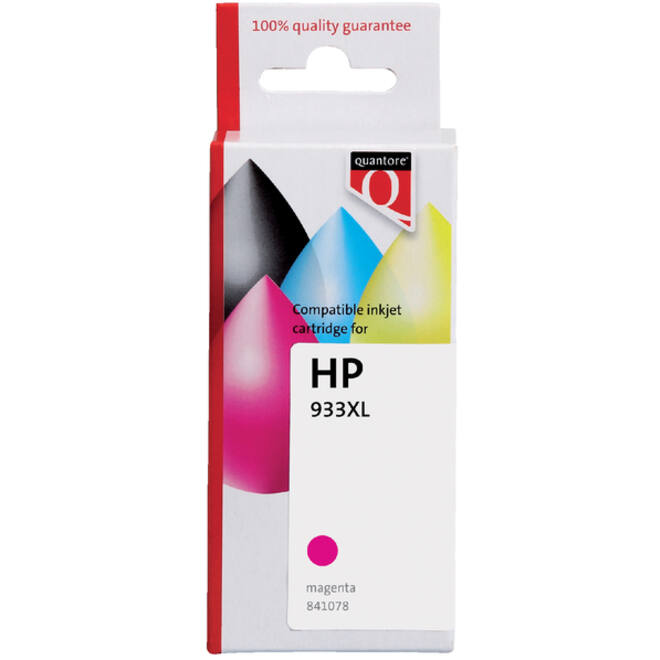 Inktcartridge Quantore alternatief tbv HP CN055AE 933XL rood