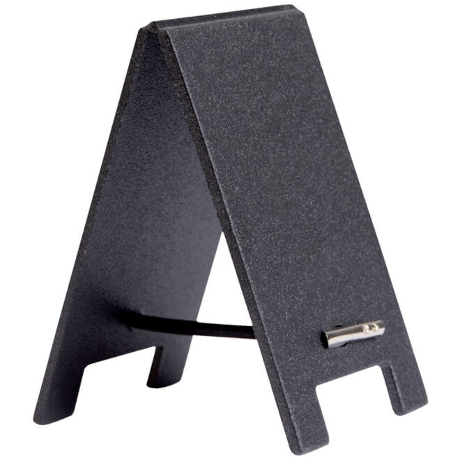 Krijtbord securit mini tafel set 5 stuks zwart