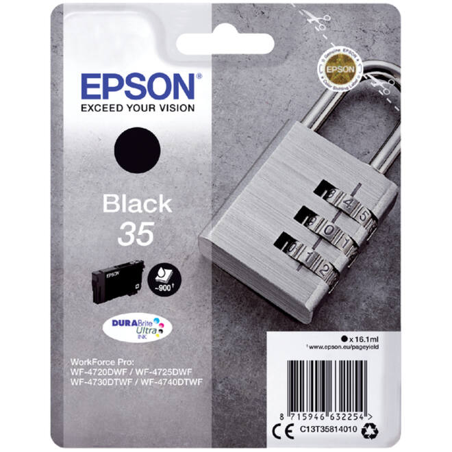 Inktcartridge Epson 35 T3581 zwart