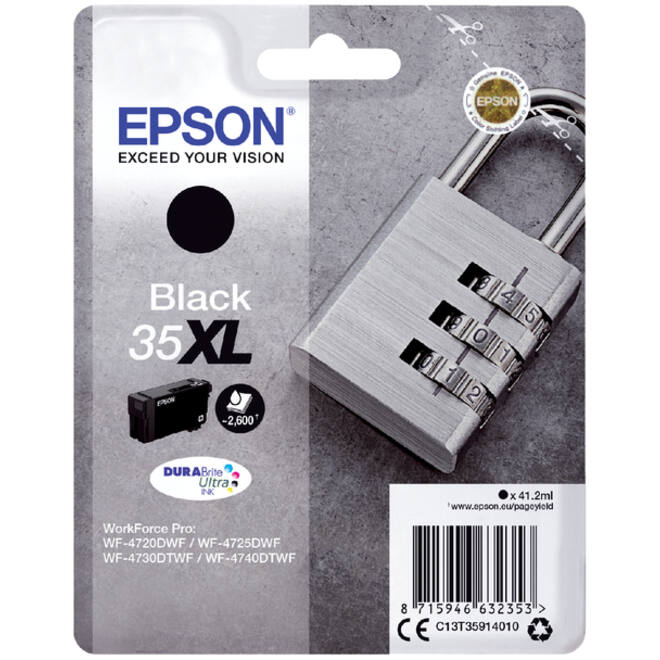 Inktcartridge Epson 35XL T3591 zwart
