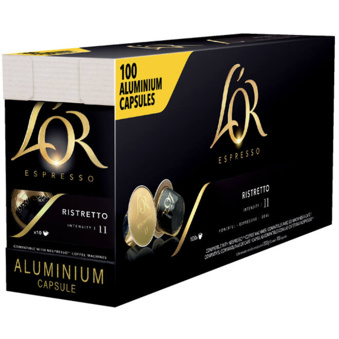 Koffiecups L'Or espresso Ristretto 100 stuks