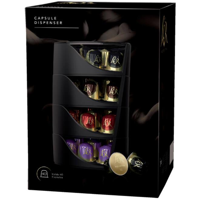 Koffiecups L'Or dispenser