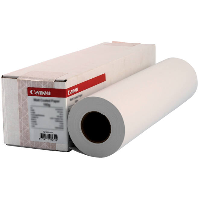 Inkjetpapier Canon 432mmx45m 90gr mat gecoat