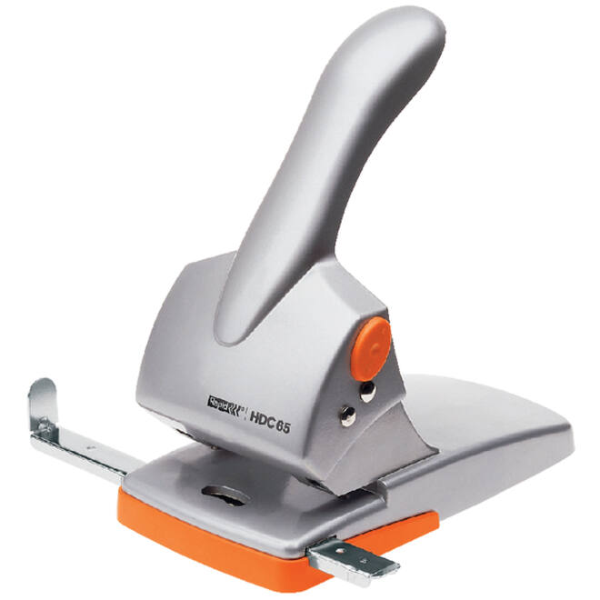 Perforator Rapid Fashion HDC65 heavy duty 65 vel zilver/oranje
