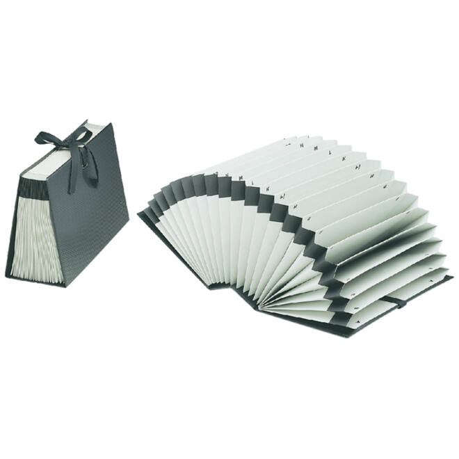 Sorteerordner Jalema Diplo-Line folio A/Z 21 vakken zwart