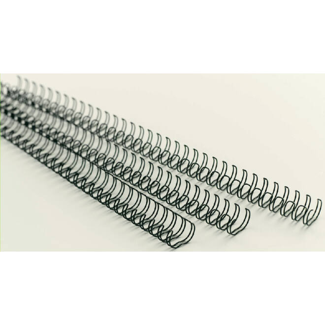 Draadrug GBC 9.5mm 34-rings A4 zilver 100stuks