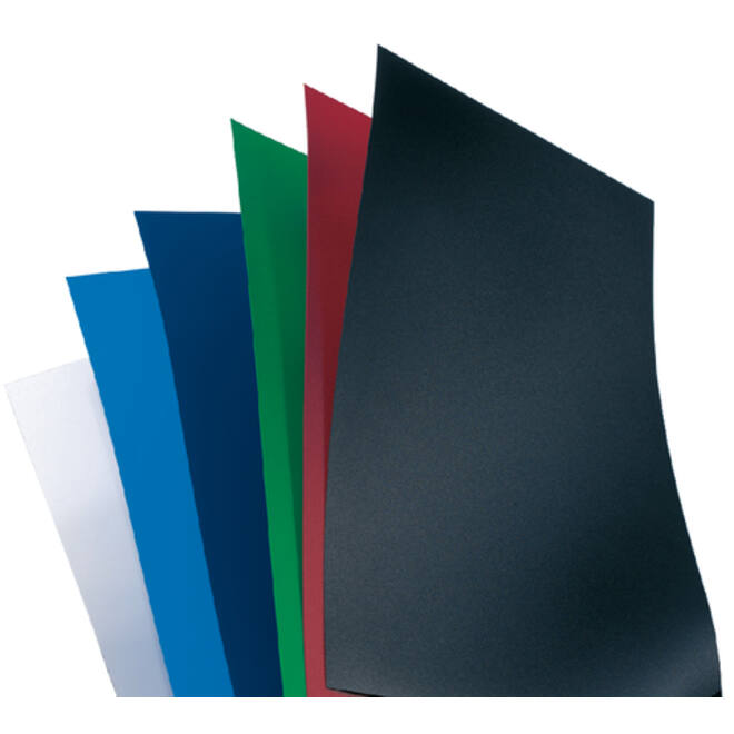 Voorblad GBC A4 Polycover 300micron donkerrood 100stuks