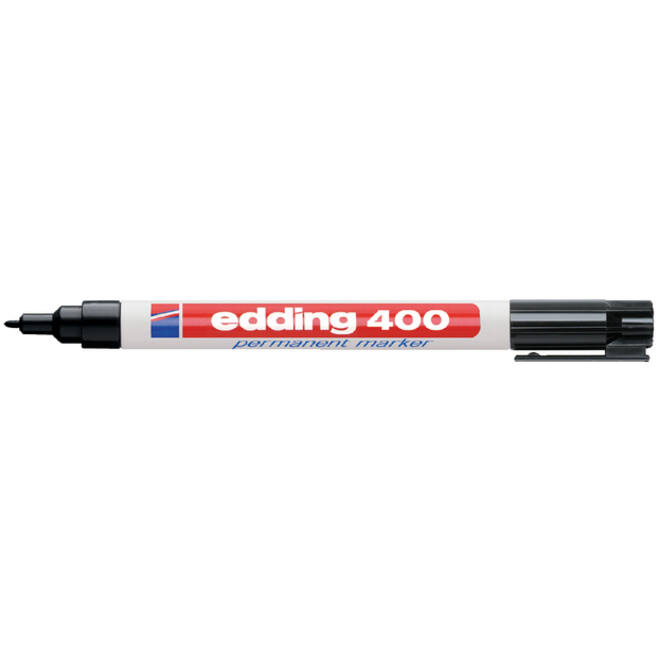 Viltstift edding 400 rond 1mm zwart