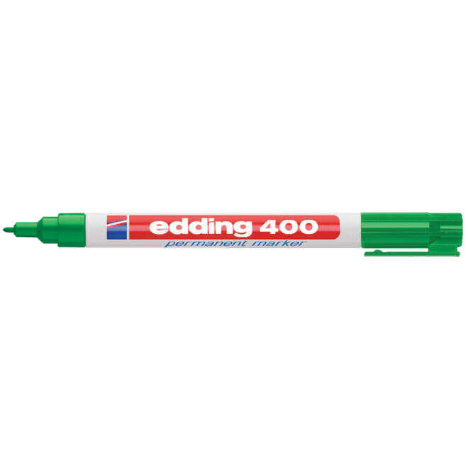 Viltstift edding 400 rond 1mm groen