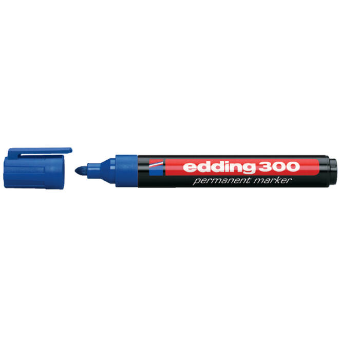 Viltstift edding 300 rond 1.5-3mm blauw