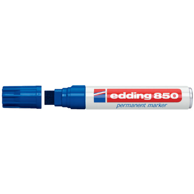 Viltstift edding 850 blok 5-16mm blauw