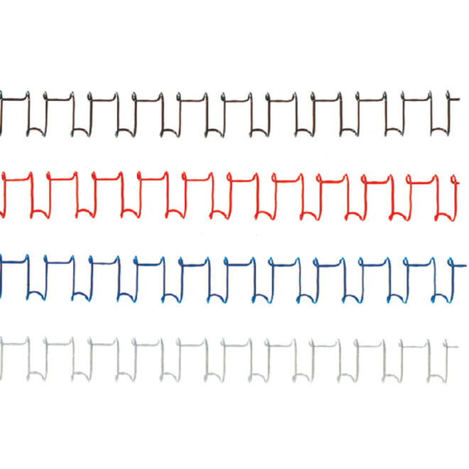 Draadrug Fellowes 12mm 34-rings A4 wit 100stuks