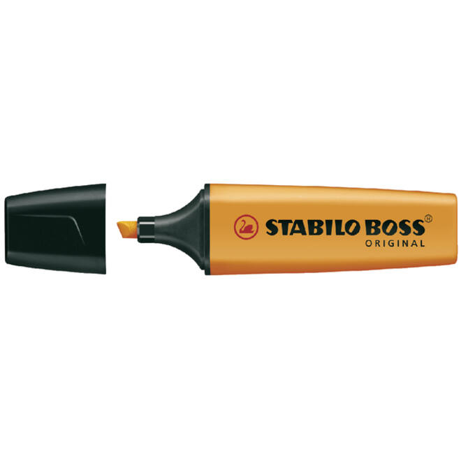 Markeerstift STABILO BOSS Original 70/4 assorti etui à 4 stuks