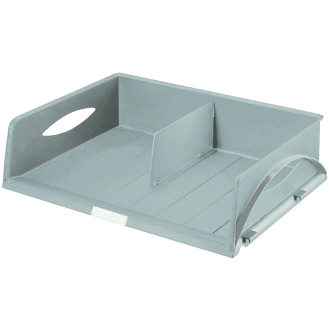 Brievenbak Leitz Sorty Jumbo A3 dwars grijs