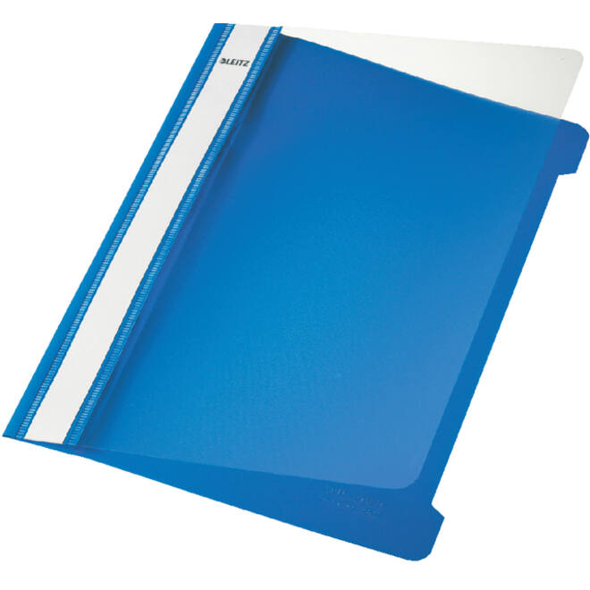 Snelhechter Leitz standaard A5 PVC blauw