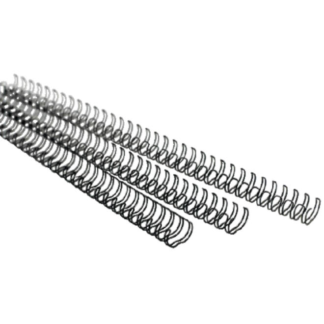 Draadrug GBC 8mm 34-rings A4 zilver 100stuks