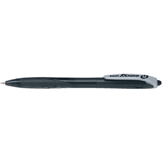Balpen PILOT Begreen Rexgrip medium zwart
