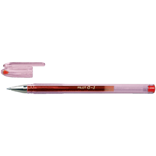 Gelschrijver PILOT G-1 fijn rood