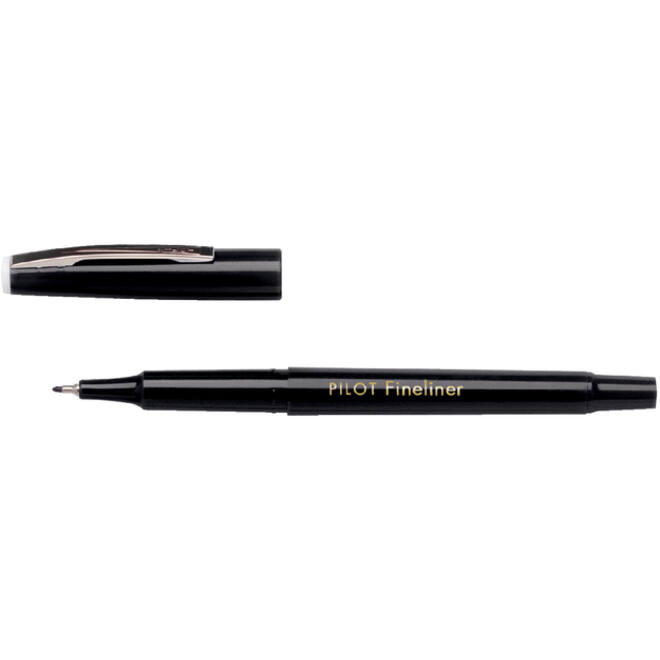 Fineliner PILOT fijn zwart
