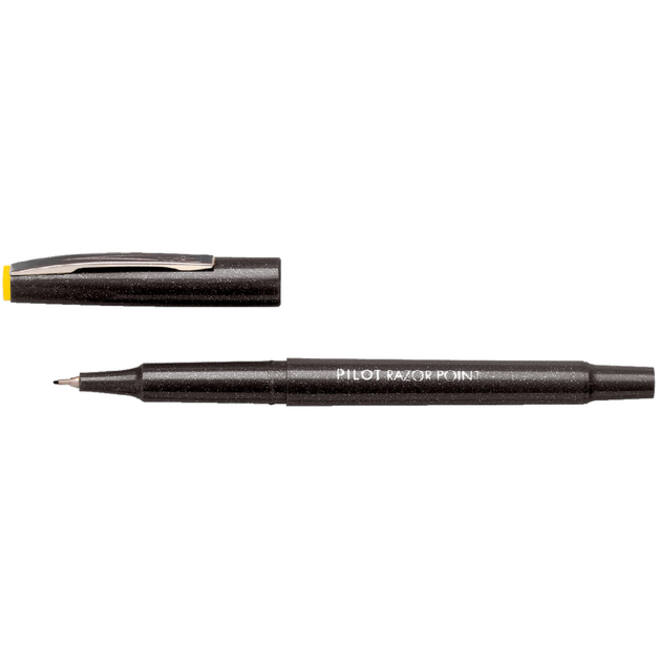 Fineliner PILOT Razor Point fijn zwart