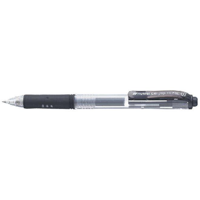 Gelschrijver Pentel K157 medium zwart