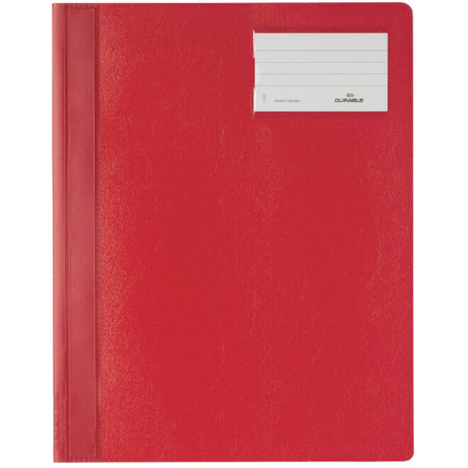 Snelhechter Durable A4 PVC etiketvenster rood