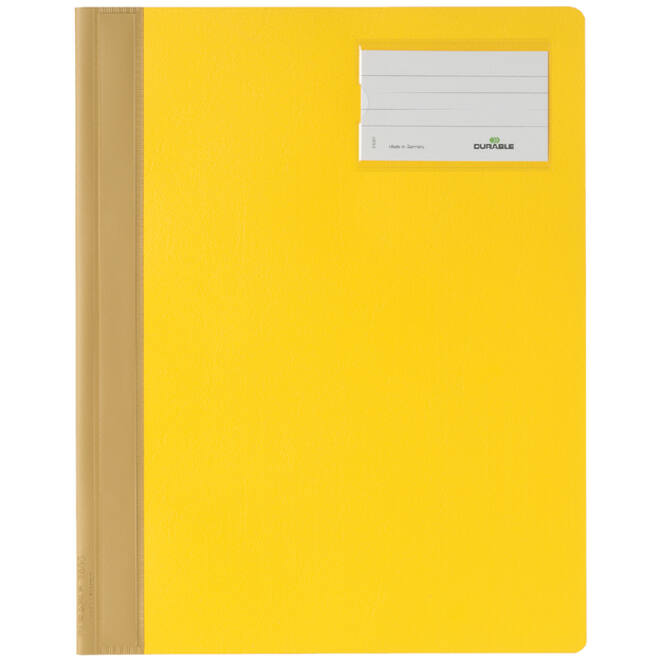 Snelhechter Durable A4 PVC etiketvenster geel