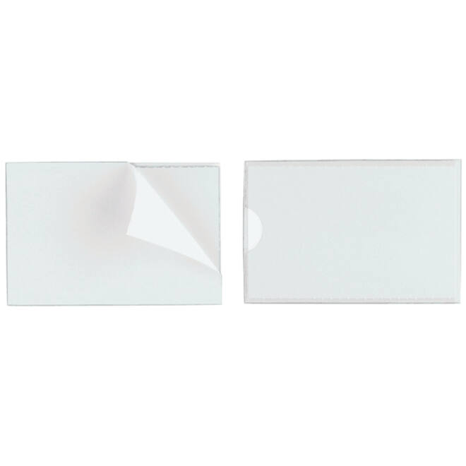Etikethouder Durable pocketfix 57x90mm zelfklevend