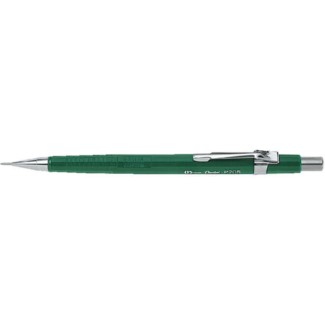 Vulpotlood Pentel P205 HB 0.5mm groen