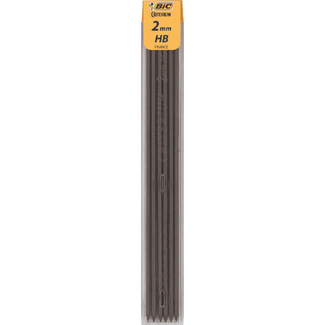 Potloodstift Bic Criterium HB 2mm HB koker à 6 stuks