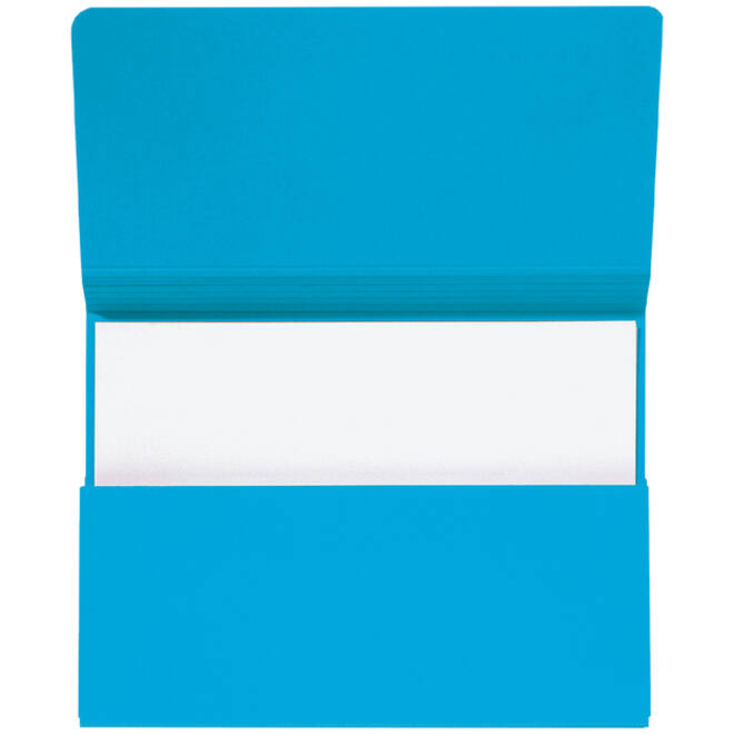Pocketmap Secolor folio 270gr blauw