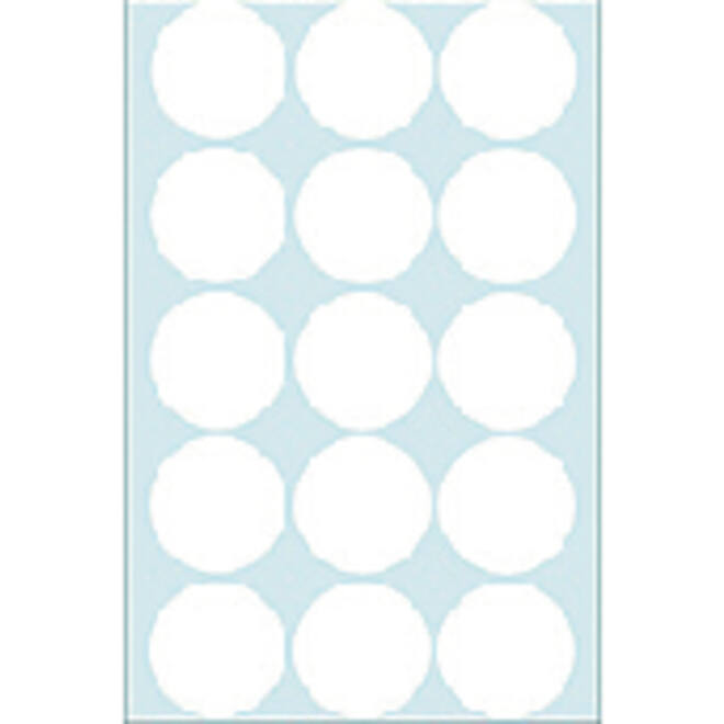 Etiket HERMA 2270 rond 32mm wit 480stuks