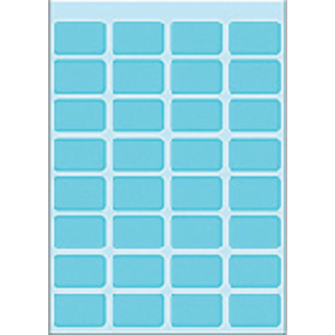Etiket HERMA 3643 12x19mm blauw 160stuks