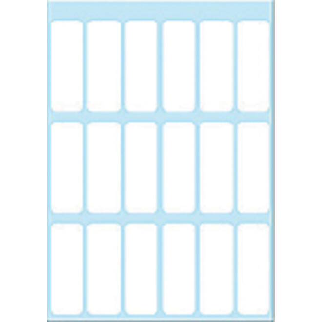Etiket HERMA 3650 12x34mm wit 126 stuks